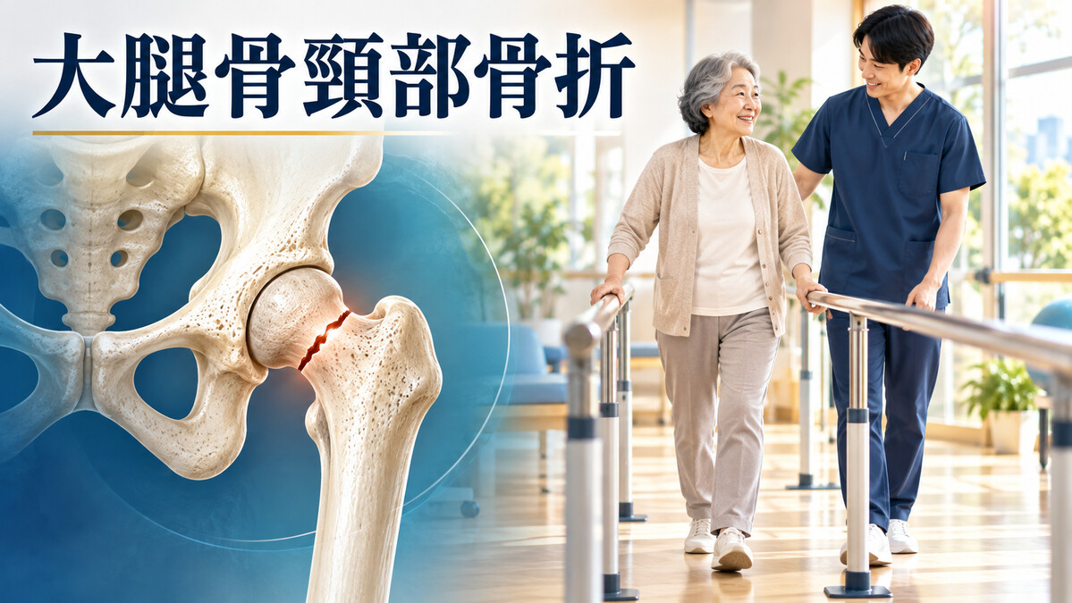 大腿骨頸部骨折を理解する――手術選択・術後管理・再起へのリハビリ