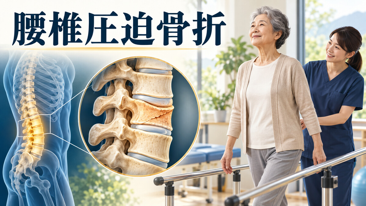 腰椎圧迫骨折を理解する――保存療法・装具・手術・リハビリと最新知見