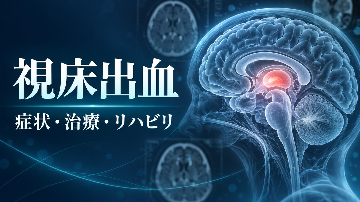 視床出血の症状・治療・リハビリ